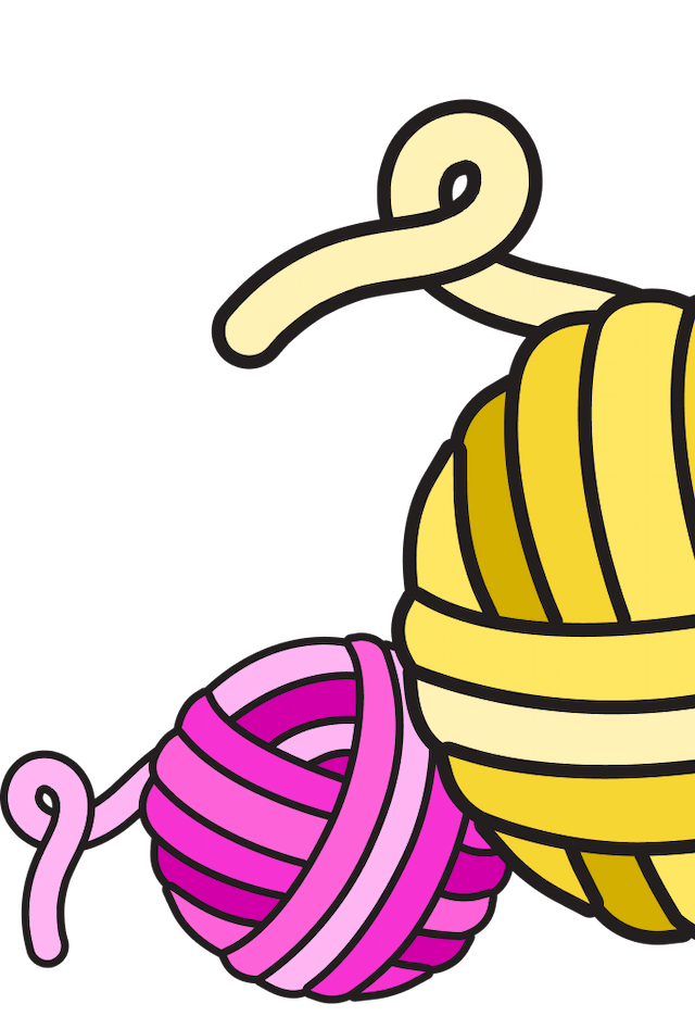 Happy Yarn Shopping Icon